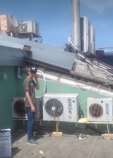 Sultangazi klima servisi kurulum çalışması