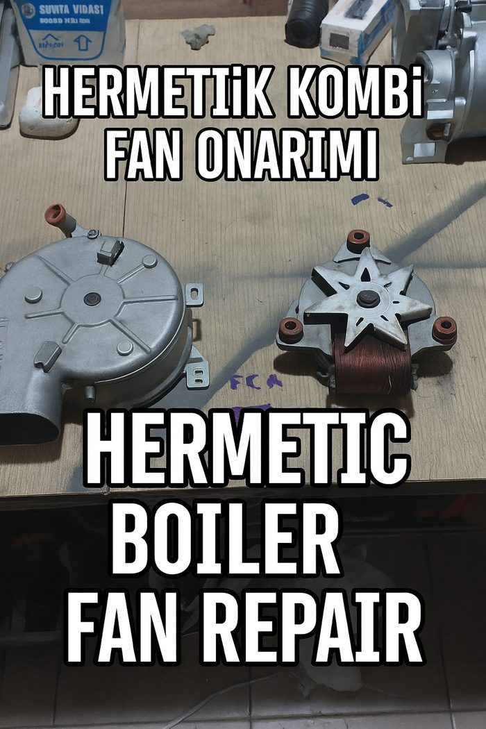 Hermetik kombi su kaçak onarımı